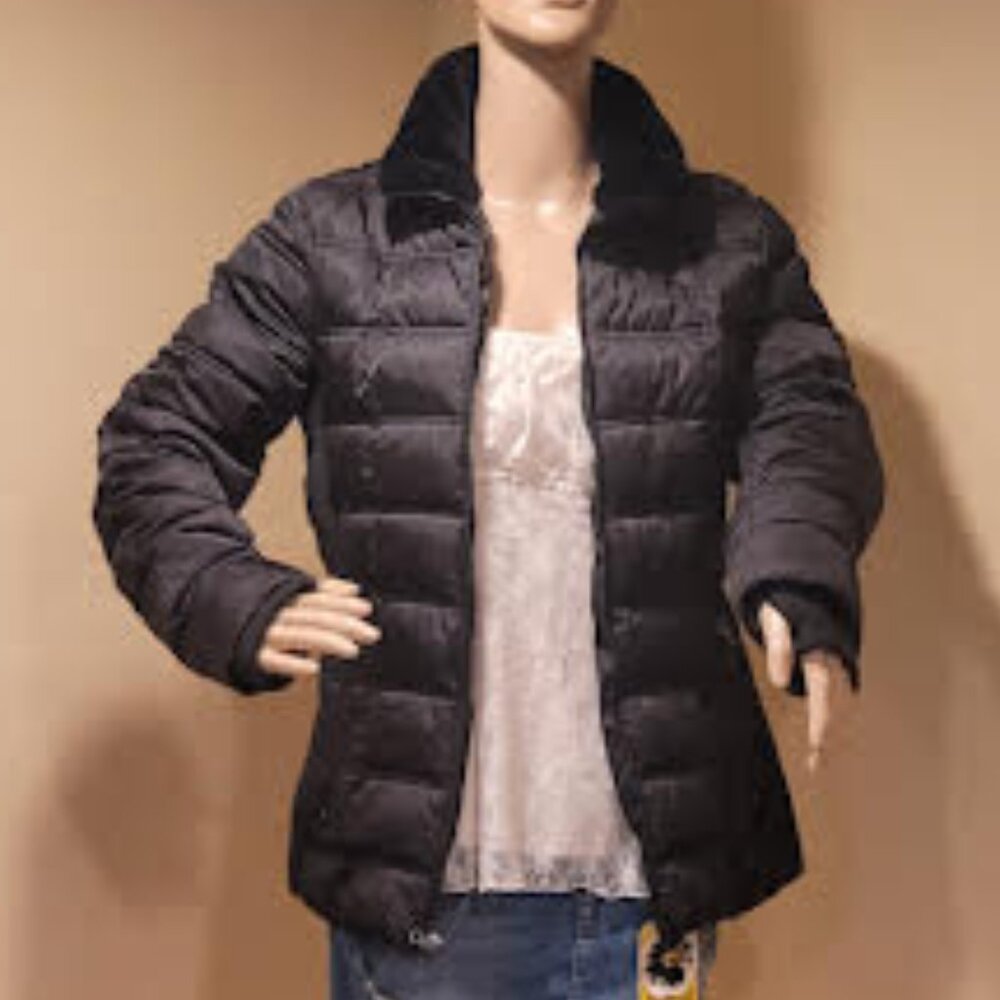 Nautica Women's black winter coat - Size: Medium - Picture 6 of 11